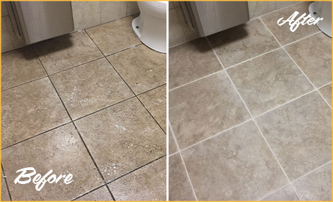 Our Tile and Grout Cleaners Left This Client's Shower in Toms River NJ  Looking Pristine